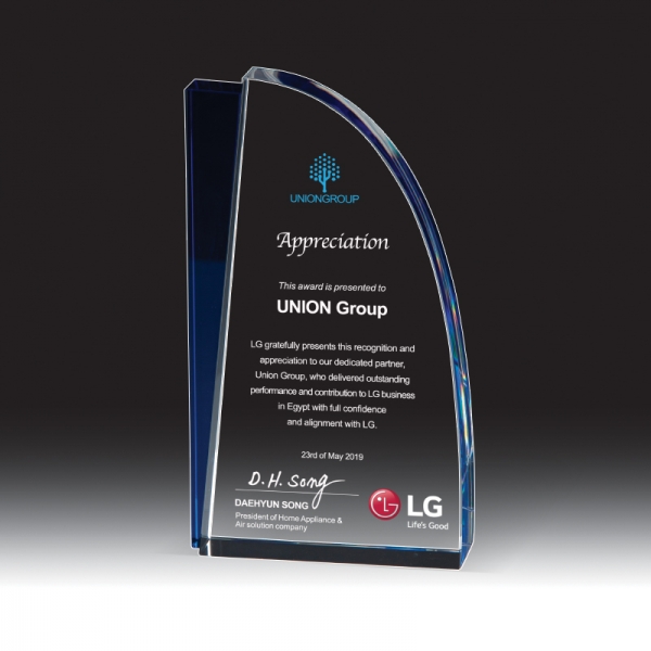 크리스탈 상패 HB-7414